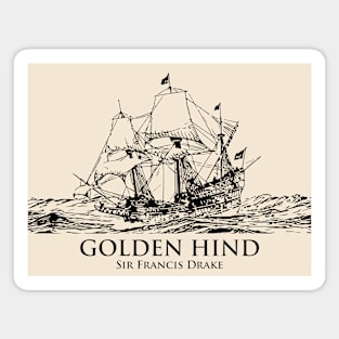 Golden Hind – Sir Francis Drake Magnet